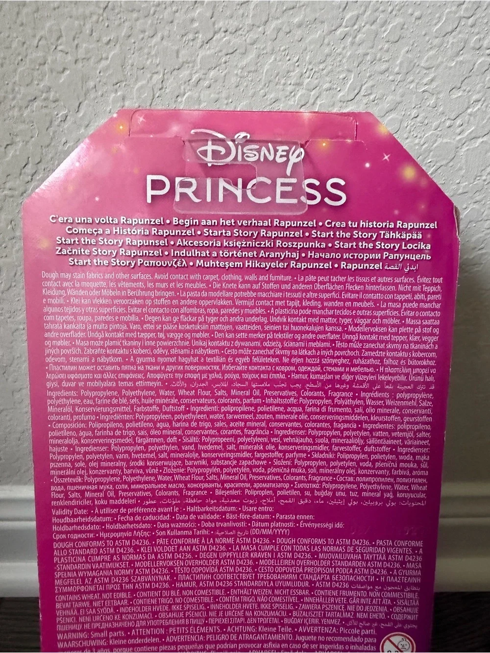 Mattel Disney Princess Rapunzel Play Accessories in Pink and Purple